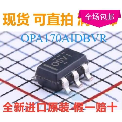 New 10pcs/lot OPA170AIDBVR OPA170AIDBVT OPA170 OSVI OSV1 SOT23-5