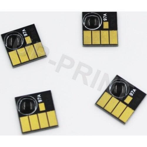 UP 5ets Permanent Chip compatible for HP 970 971 ink cartridge for HP Officejet Pro X576 X476 X451 X551 Printer