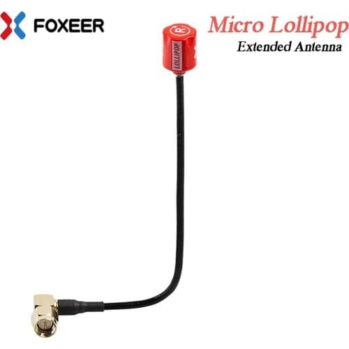 NEW Foxeer Micro Lollipop 5.7G Picture Transmitting Receiver Video Glasses Signal Extended Antenna Long version SMA Inner Needle