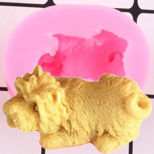 Dog Silicone Mold Soap Resin Molds Cupcake Topper Fondant Cake Decorating Tools Polymer Clay Candy Chocolate Gumpaste Moulds