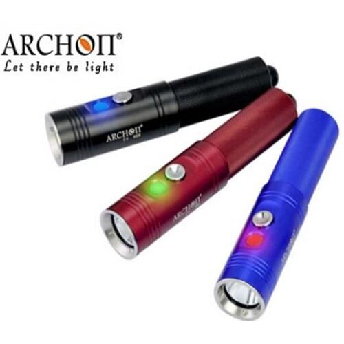 ARCHON V10S CREE XM-L U2 860lm 3-Mode LED Diving Flashlight (1x18650)