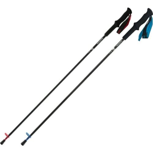 Trekking Poles Ultralight 4 Section Carbon Fiber Folding Climbing Hiking Poles Collapsible Walking Sticks Canes110cm/120cm/130cm
