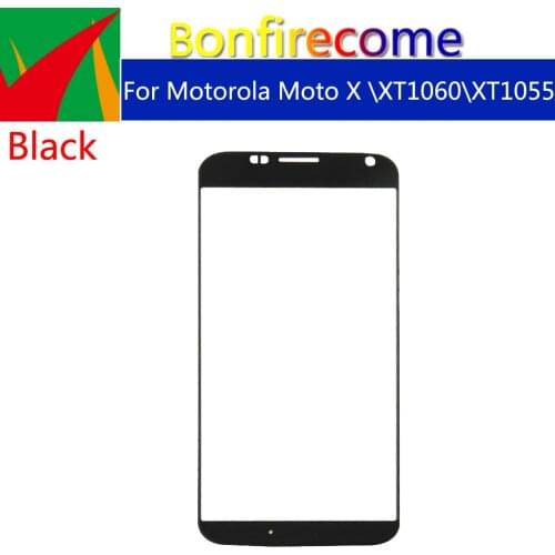 10pcs\lot Touchscreen For Motorola Moto X XT1055 XT1060 Touch Screen Front Panel Glass Lens LCD Outer Glass For Moto X 1st Gen