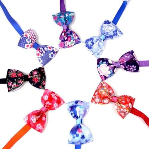 30 Pc Pet Dog Cat Bow Tie Adjustable Strap Dog Cat Grooming Accessories For Small Medium Dog Holiday Pet Supplier Bow Tie
