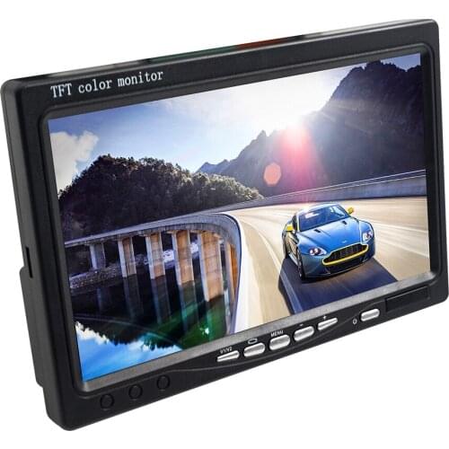 7inch 2 way AHD IPS panel split stand alone monitor with DVR function