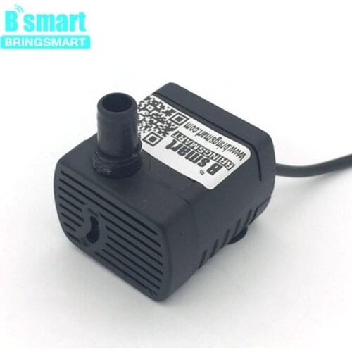 Bringsmart SR-1020 DC Pump Fountain Micro Water Jet Pump 12v DC Brushless Submersible Pump 6V for Garden Circulation Diving Pump