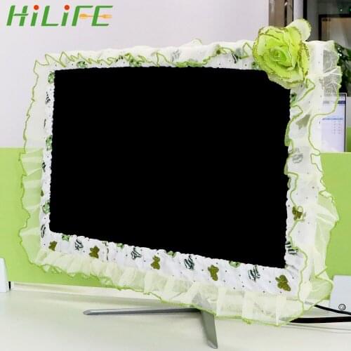 HILIFE Screen cover Tv Dust Cover 17-22 inch Desktop Curved Screen Soft Fabric Craft Computer Monitor Protection