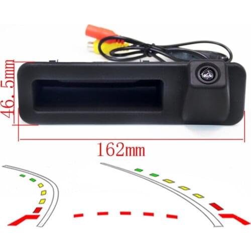 Dynamic Trajectory car Rear View Reversing parking Camera for BMW 2018 1 Series 3 Series X1 Car Trunk Handle Reverse camera