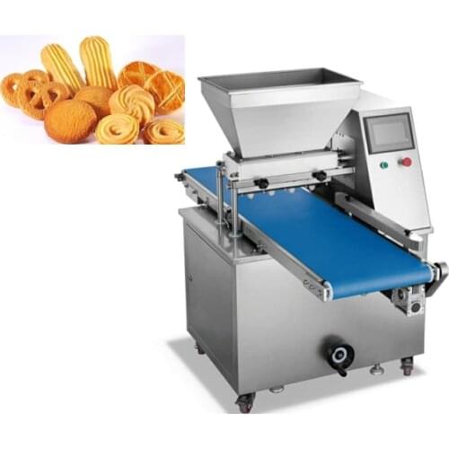 Cupcake Making Machine Cookies Cake Biscuit Depositor Machine Snack Muffin Dropping Pressing Maker Rotary Batter Forming Machine