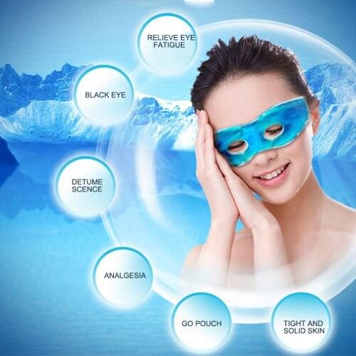 Ice Eye Gel Beauty Sleeping Eye Mask Reduce Dark Circles Relieve Fatigue Lessen Eyestrain Cooling eye gel Patches Mask