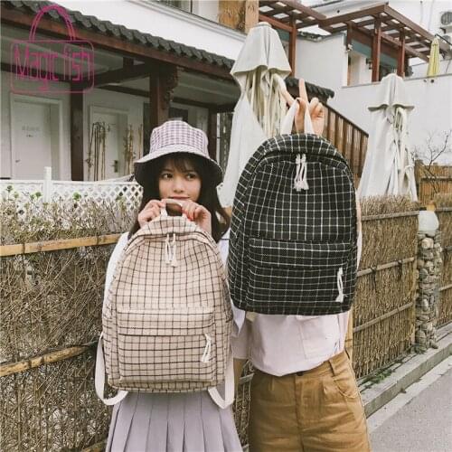 Magic Fish Women's Suede Backpacks China