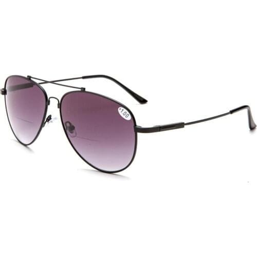 Pilot Sun Readers Bifocal Reading Glasses Sunglasses Men Women Diopter Reading Presbyopic Oculos Gafas De Lectura +1.0~+3.0