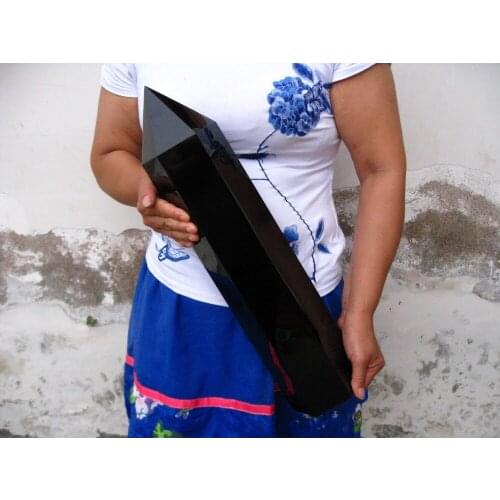 21.9lb HUGE NATURAL Obsidian quartz crystal point healing