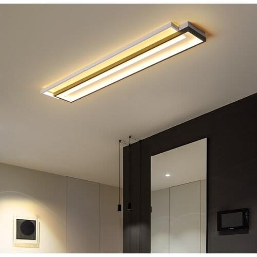 Modern LED Ceiling Lights Corridors Aisles Balconies Aluminum plafonnier led Ceiling Lamp Kitchen Indoor Home Lighting Fixtures