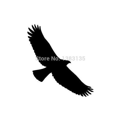 Funny sticker Funny sticker Tribal Eagle Bird Hawk Sticker For Truck Window Bumper Auto Door Laptop Kayak Birds Vin
