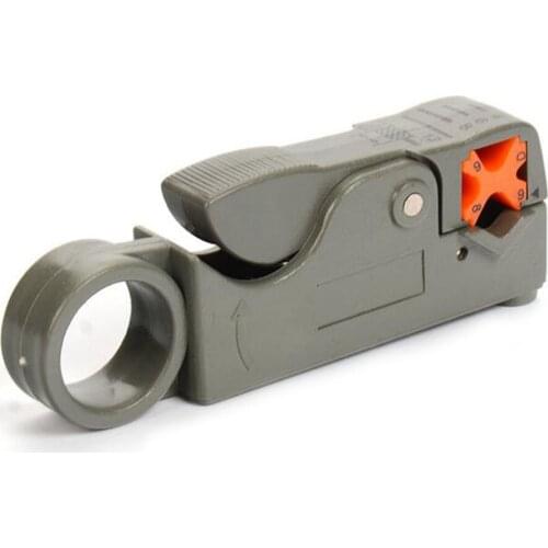 1 PCS Automatic Stripping Multi Tool Stripper Wire Cable Adjustable Double Blades RG6/59 Combination Cutter Plier