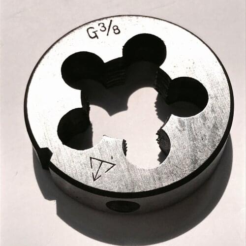 Free shipping of 1PC BSP Die G3/8"-19 pipe threading Dies threading Tools Lathe Model Engineer Thread Maker for water pipe