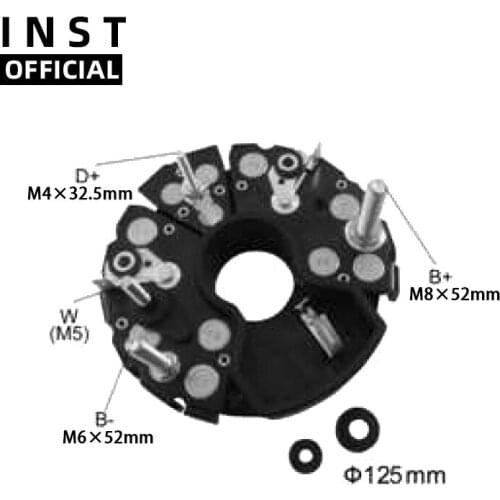 ALTERNATOR GENERATORS RECTIFIER BRIDGE FOR BHP12522B