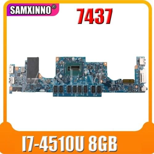 I7-4510U 8GB For DELL INSPIRON 7437 laptop motherboard DOH40 12310-1 RKNM5 CN-0NT27R 0NT27R NT27R mainboard notebook PC