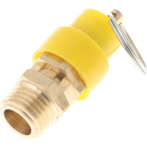 1PC 1/4'' 12KG BSP Air Compressor Safety Release Valve Pressure Relief Regulator