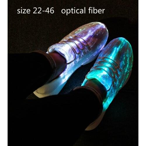 Unisex Running Shoes Sneakers for Women Night Running Glowing Sneackers Men Fashion Super Light Sport Shoes Zapatos De Mujer