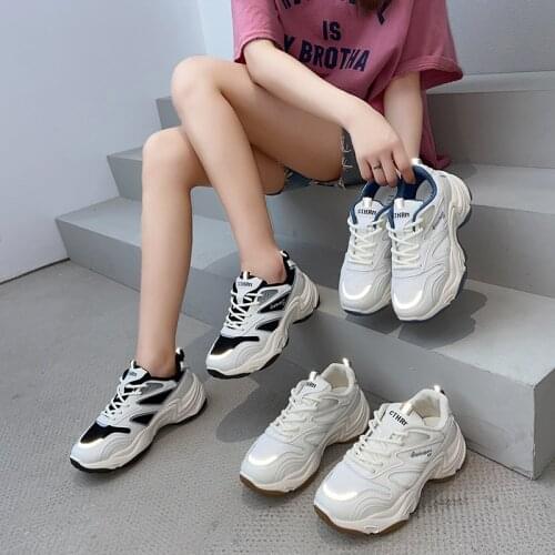 Womens Shoes 2021 Autumn Fashion Casual Shoes Ladies Platform Wedge Sport Shoes Women Increase Running Shoes Zapatos Deportivos