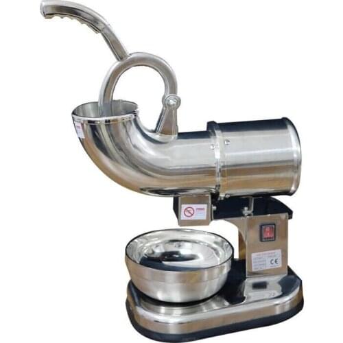 Stainless Steel Ice Crusher Mini Ice Shavers Chopper Ice Crusher Micro Switch Safety Performance High Shaved Ice Cotton Ice