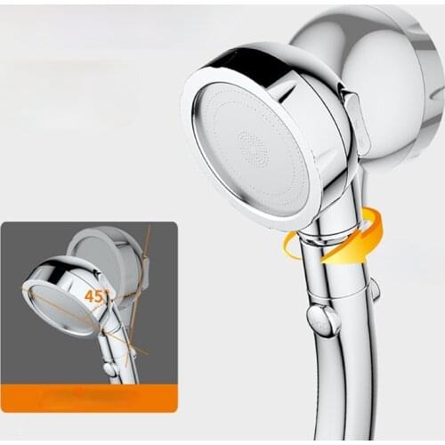 Element High Pressure Shower Head One Stop Button Multifunctional Sprayer Water Saving Bathroom Accessories 3 Modes 2021 H018