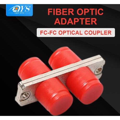 20pcs FC/UPC to FC Singlemode Fiber Optical Coupler Adapter Duplex Fiber Optic Adapter Converter