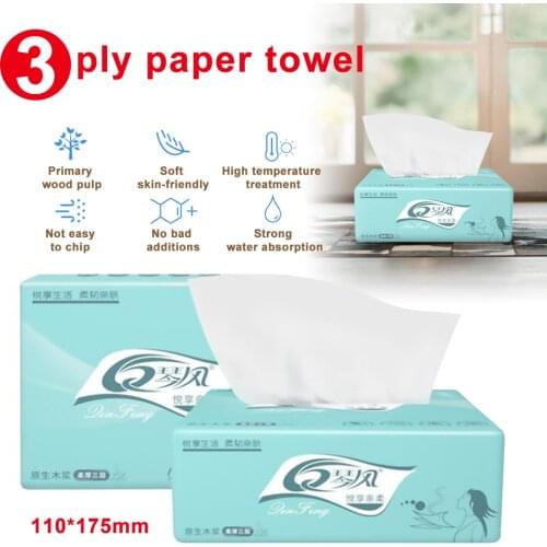 Toilet Kitchen Paper Bulk Rolls Bath Tissue Bathroom White Soft 3 Ply 60g / Roll