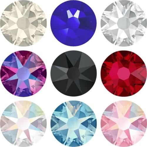 YANRUO 2088 SS10 2.8mm Hotfix/Non Hotfix Rhinestones Crystal Flatback Stones All for Sewing Clothes Decoration