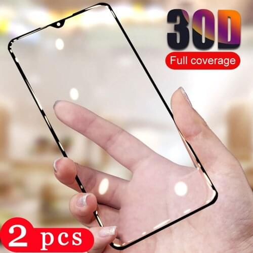 2Pcs cover tempered glass for xiaomi redmi note 9s 8 8t 7 6 pro phone screen protector redmi 8A 7A 6A protective film smartphone
