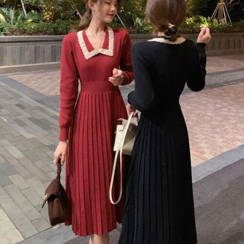 French Renaissance Vintage Elegant Sweet Girl Dress Spring/Autumn Harajuku Courtly Style Offiec Lady Korean Long Dress Women