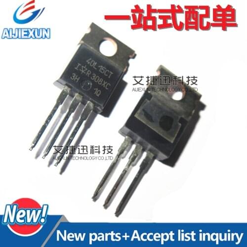 10PCS in stock 40L15CT TO-220 SCHOTTKY RECTIFIER 100%New and original