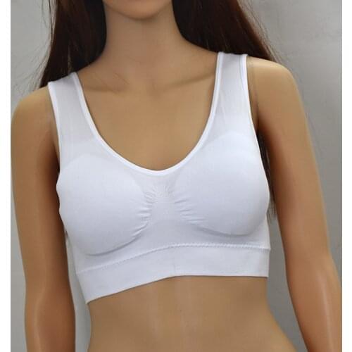 3PCS/lot Seamless Bra With Pads Plus Brassiere Push Up Big Size Vest Wireless 5XL 6XL Size Bras Women Active Bra Wireless