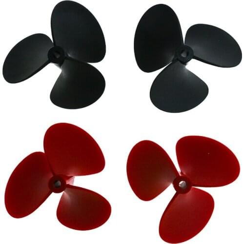 70mm 80mm Big Propller CW/CCW Nylon Full Immersion Paddle Glass Fiber Reinforced Propeller For Bait Boat Feeding Boat Tug