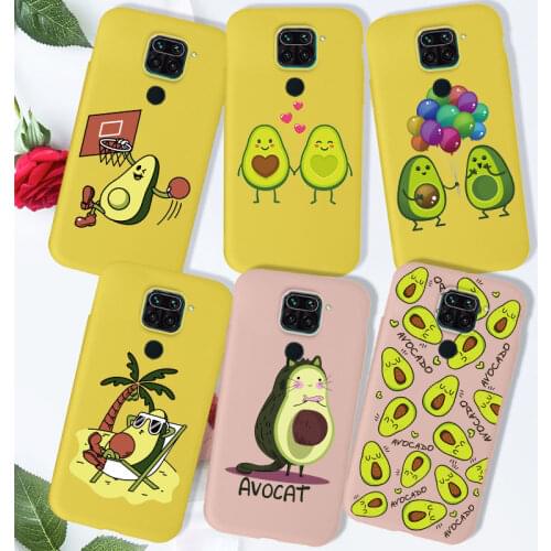 Funny Avocado TPU Case For Xiaomi Redmi Note 8 Pro 8T 9S 9 Pro A 8A Redmi K30 K20 Pro Mi 9T CC9E A3 Case Cover Silicone Bumper