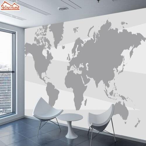 World Map Background 3d Wallpapers for Living Room Wall Paper Decor Murals Mural Wallpaper Walls Vinyl Roll Home Improvement Art