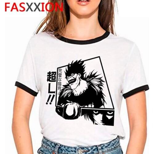 Death Note Shinigami Ryuk t-shirt t shirt men aesthetic streetwear ulzzang kawaii tumblr tshirt summer top plus size