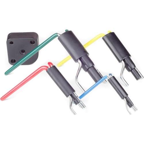 Cylinder Gasket Rod Oil Seal tool with Silicone Handle 4 Size/set