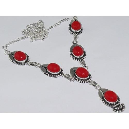 Coral Necklace , 43 cm, N2121