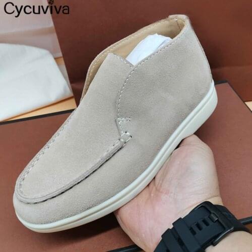 Hot Sale Children Loafers Girls Boys Flat Casual Shoes Student Footwear High Top Kidsuede Comfortable Teenager Walking Shoes