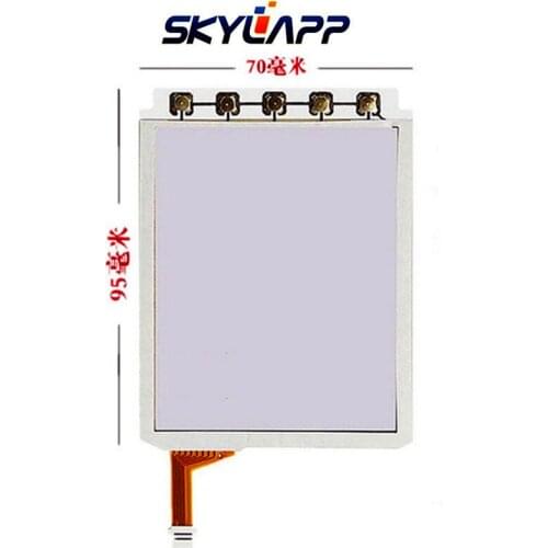 New 8 wire TouchScreen For Symbol MC9500 MC9590 Data collector External 95mm*70mm Handwritten Touch Panel Screen Glass Digitizer