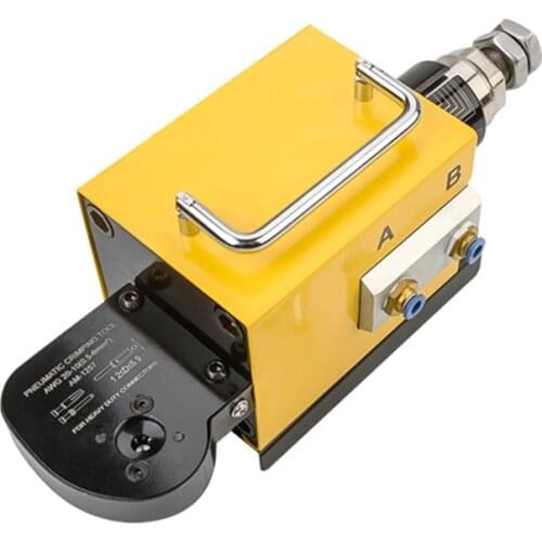 Small Pin Crimping Machine BORX-1257 Pneumatic Aviation Terminal Crimping Pliers Heavy-Duty Connector Needle Crimping Pliers