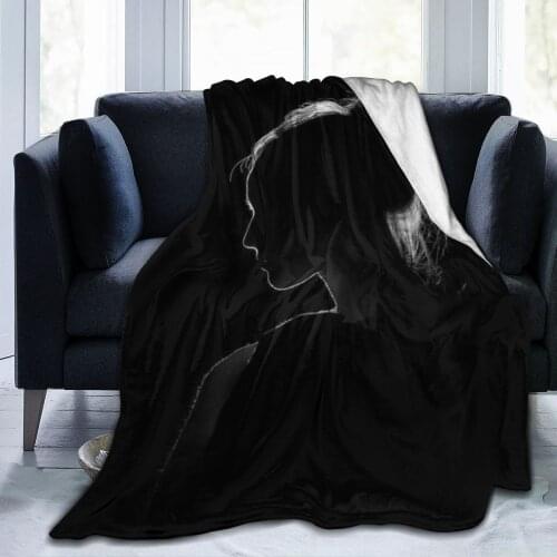 Light and shadow girl 3D printed Blanket Sofa bed air conditioning quilt adult bedroom home textile decoration throwing sheet