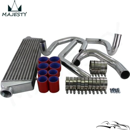 Front Mount Intercooler + Piping Kit Fits for 98-05 V*W J*ETTA G*olf G*TI 1.8T