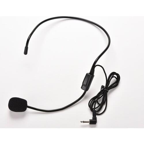 3.5mm Wired Microphone Headset Studio Conference Guide Speech Speaker Stand Microphone For Voice Amplifier Portable Mics