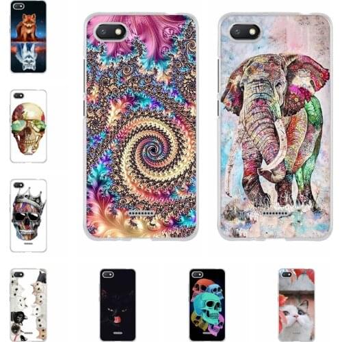 Silicone Case For Xiaomi Redmi 6a Cases Cat Cute Cartoon Soft Tpu Back Cover Phone Shell Xiaomi Redmi 6 A Bumper Hongmi 6a Coque