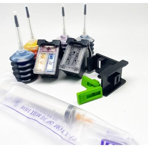 Einkshop 305xl refillable Ink Cartridge Replacement For HP 305 xl DeskJet 2710 2320 printer