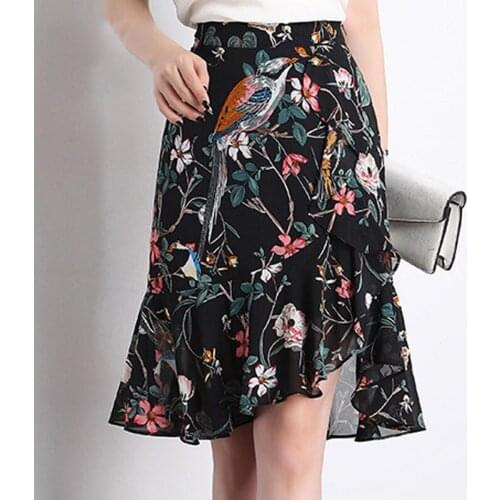 M-4XL Size Latin Dance Skirt Women Practice Clothes Summer Chiffon Skirt Club Prom Ballroom Tango Plus Size Dress For Ladies 689